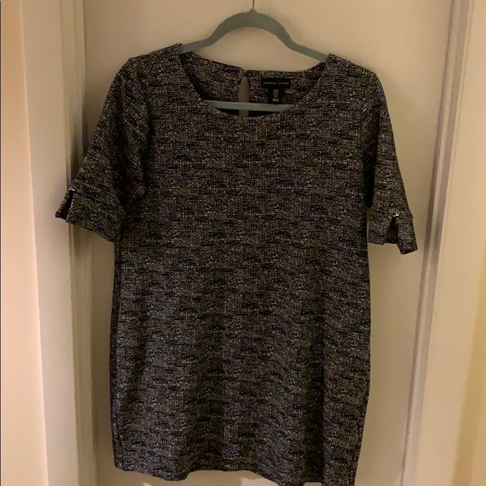 Adrienne Vittadini Retro Mini Dress. Size Small